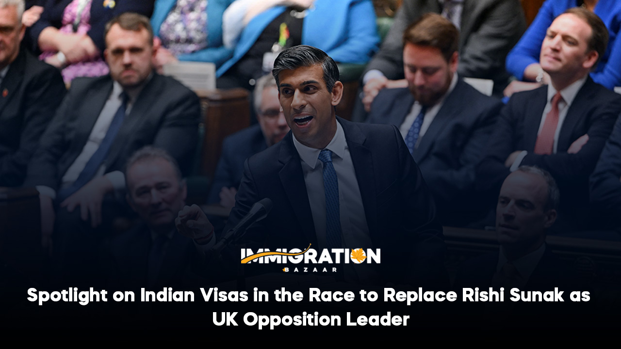 Spotlight on Indian Visas in the Race to Replace Rishi Sunak as UK Opposition Leader