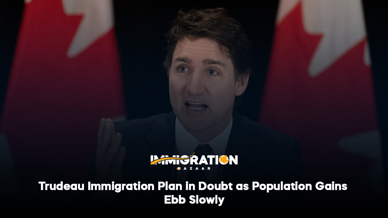 Trudeau Immigration Plan In Doubt As Population Gains Ebb Slowly